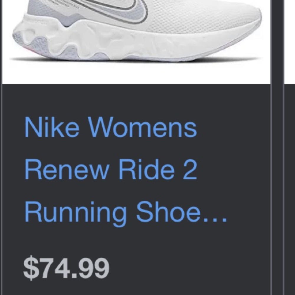 Nike renew ride running shoes